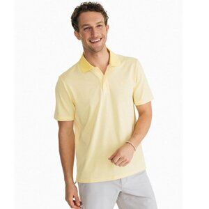 SOUTHERN TIDE Roster Striped Performance Polo Shirt Men's Size Large Moisture Wi